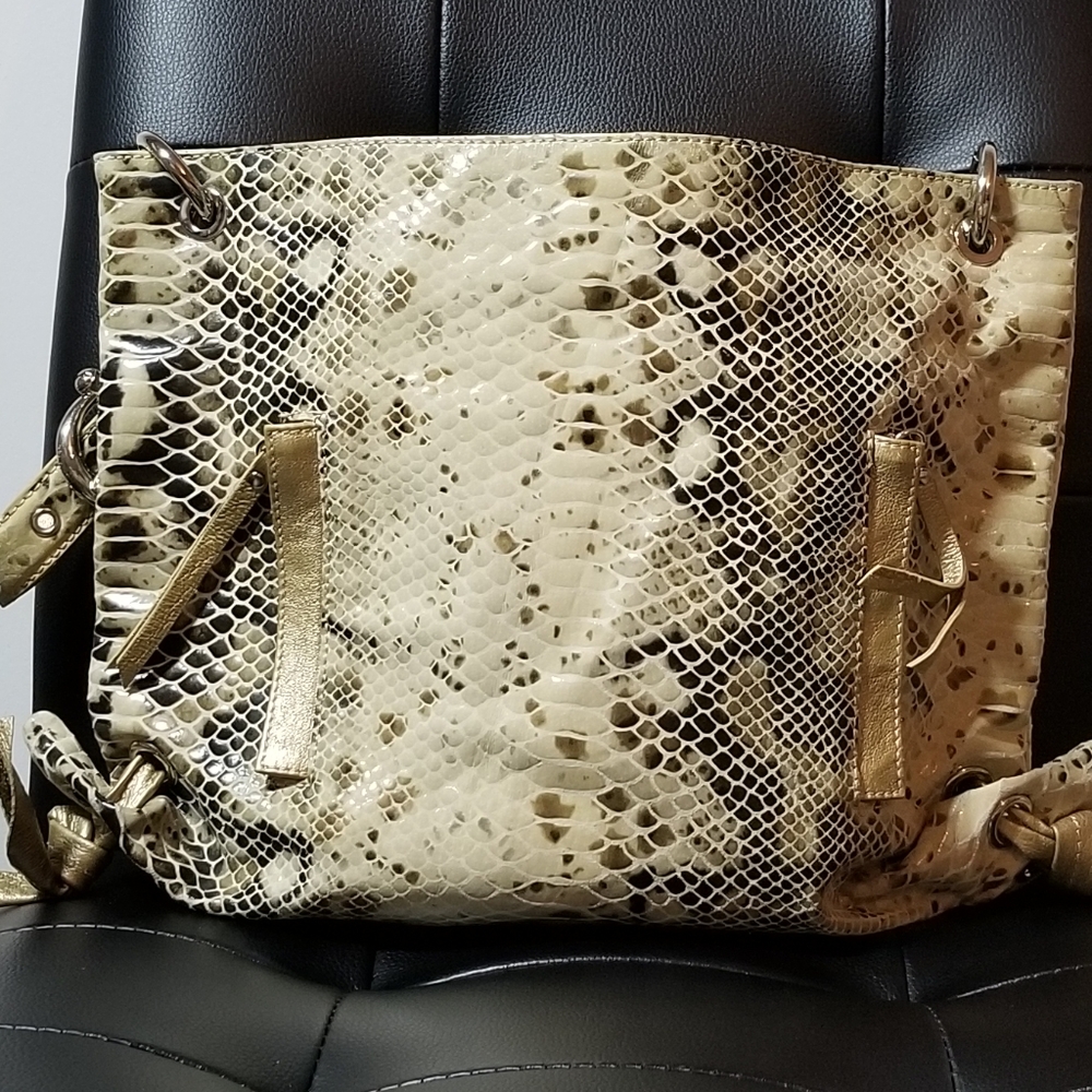 Chez by Cheryl shoulder bag snake print